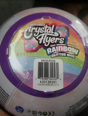 Hatchimals Crystal Flyers Rainbow Glitter Idol One Size Pink w/ USB