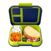 Bentgo Kids Bento Lunch Box for School Leak-Proof Holds 5 Cups Food, Navy Blue