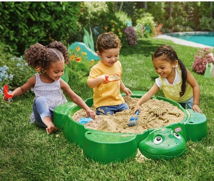 Little Tikes Turtle Sandbox, for Boys and Girls Ages 1-6 Years