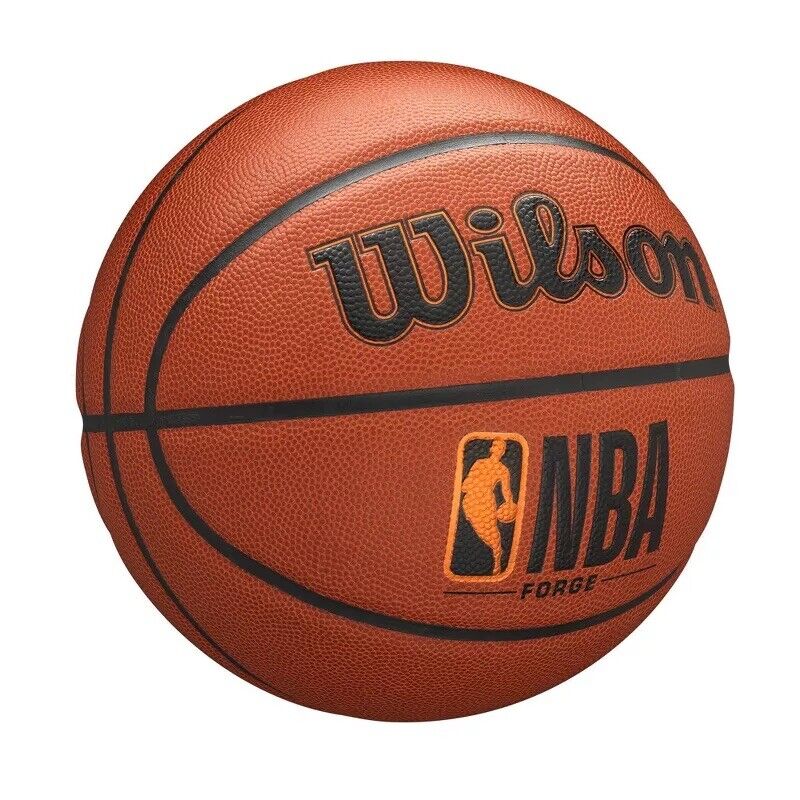 Wilson NBA Forge Indoor/Outdoor Basketball, Brown, 28.5 in.US