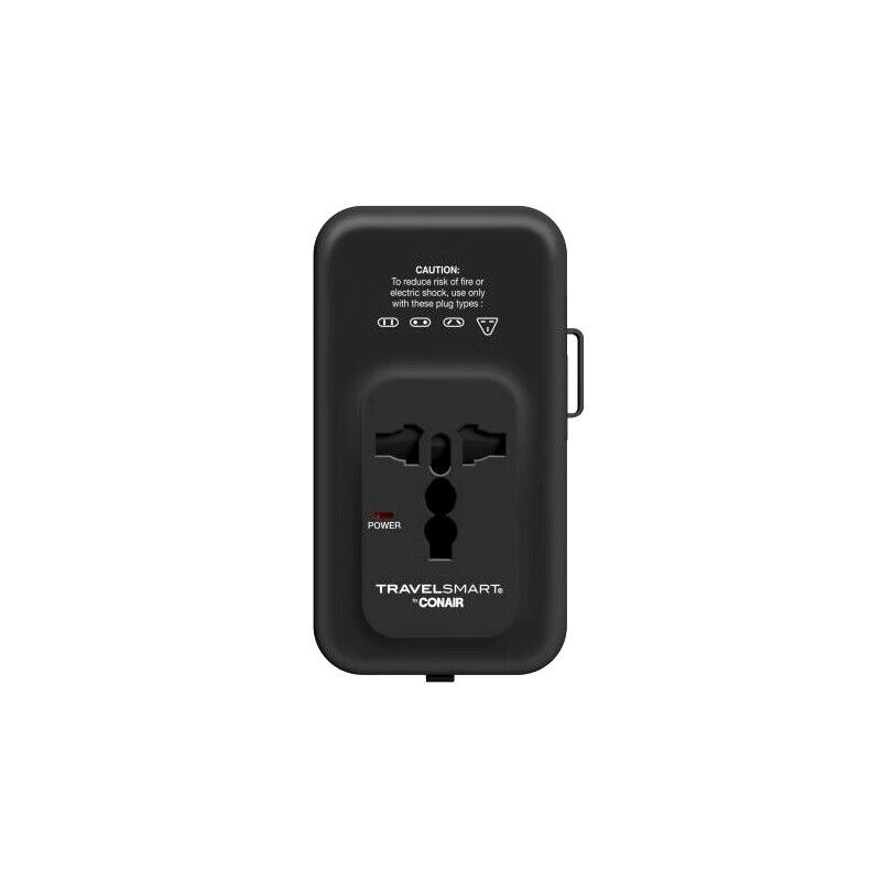 Travel Smart Does-It-All Adapter with Cables & USB-A & C Ports