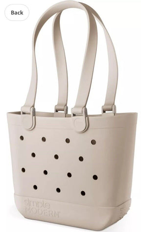 Simple Modern Getaway Tote Bag - Almond Birch Medium