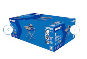 Kobalt Folding Head 9-Amp 7-in-Blade Corded Sliding Table Tile Saw with Stand 