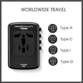 Travel Smart Quick Charge All-in-One Adapter