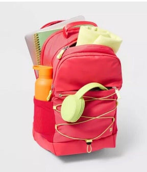 Sporty 19" Backpack Red/Lime - All In Motion?