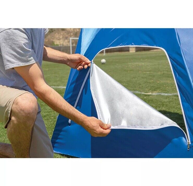 Sport-Brella Ultra 8' UPF 50+ Umbrella Shelter - Blue