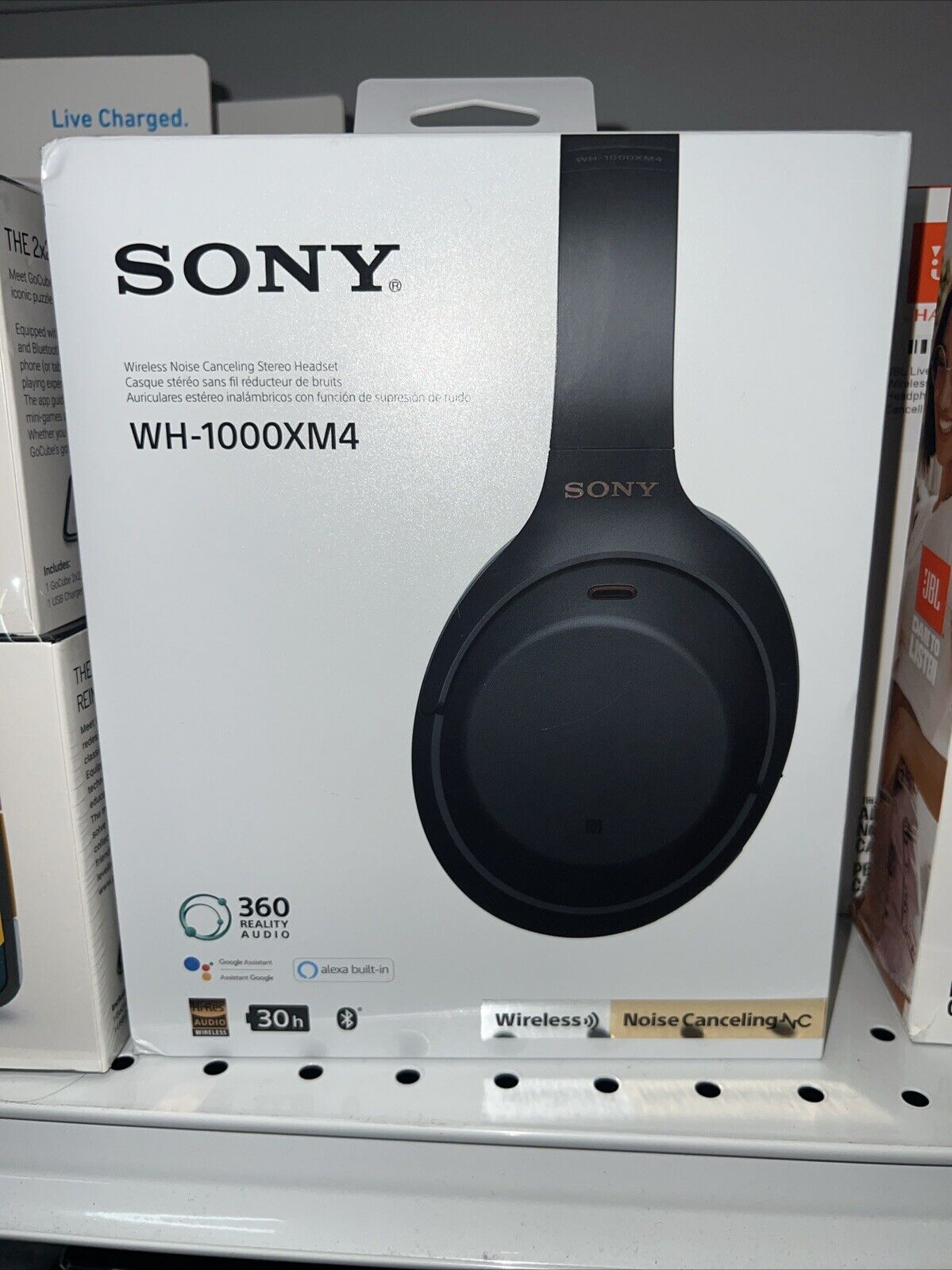 Sony WH-1000XM4 Wireless Noise Canceling Over the Ear Headphones - Black [NEW]