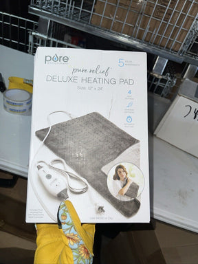 Pure Enrichment PureRelief Deluxe Heating Pad - 12" x 24" - Open Box