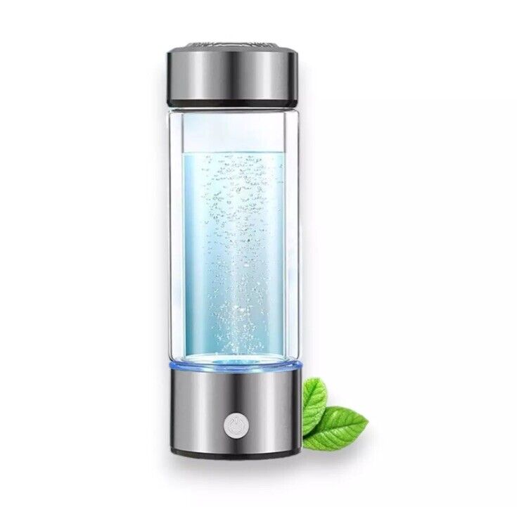 Hydrogen Rich Health Cup Alkaline Ionizer Generator Electrolysis Water Bottle US