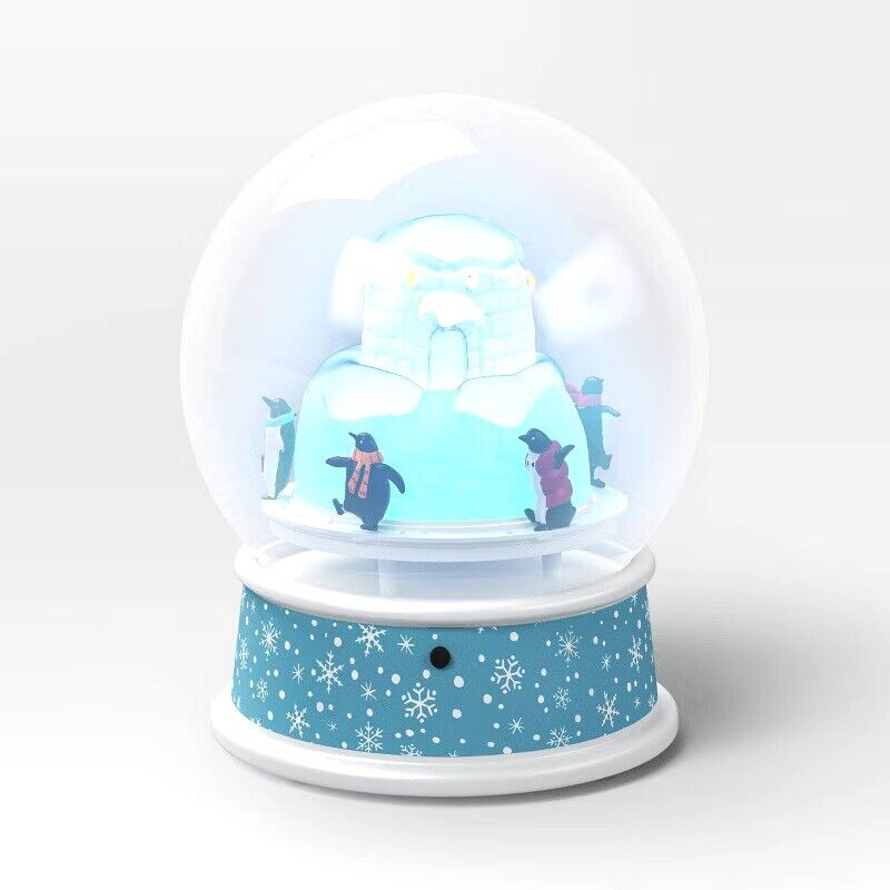 Animated Penguin Christmas Snow Globe - Wondershop™