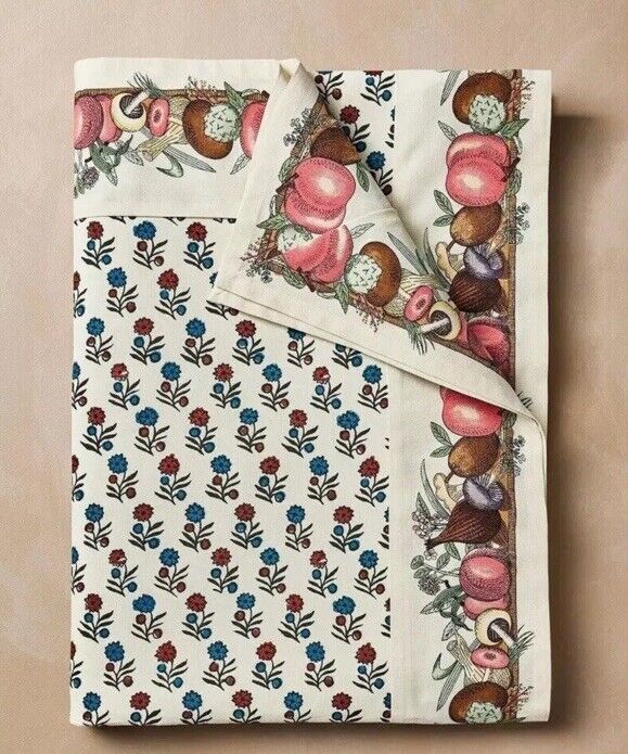 John Derian for Target - 60" x 84” Printed Tablecloth Fall Sold Out NWT