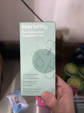 Frida Fertility Pre-Conception Supplements - 60 female & 60 male Capsules New