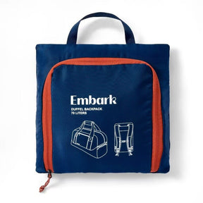 70L Packable Duffel Bag Navy - Embark️