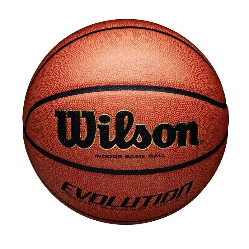 WILSON Evolution Game Basketball Size 7 29.5 Inch Official Game Ball