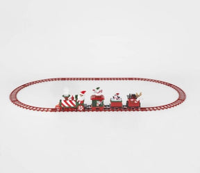 Wondershop Christmas Mist Series Train Set 4 Carriage Animated LED Lit 3 Songs