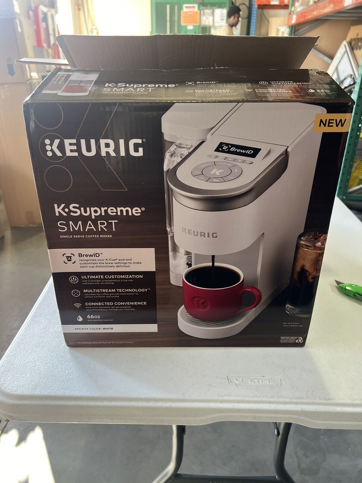 (Missing Water )CapKeurig K Supreme Plus Smart Single Serve K-Cup Pod