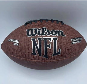 Wilson NFL Official Size All Pro Football Tackified Composite Black Lace WTF1455