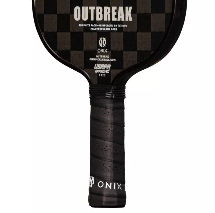 Onix Outbreak Pickleball Paddle, Color Black **NEW**