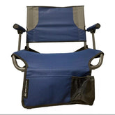 Member's Mark Lightweight Hard Arm Stadium Seat with Cup Holder Blue