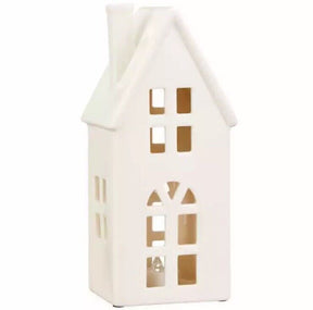 CERAMIC HOLIDAY VILLAGE 10 PCS 1601419 *NEW IN OPEN BOX