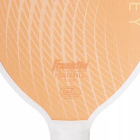 Franklin Sports 2 Player Wood Journey Pickleball Paddle Ball Se- Purple/Orange