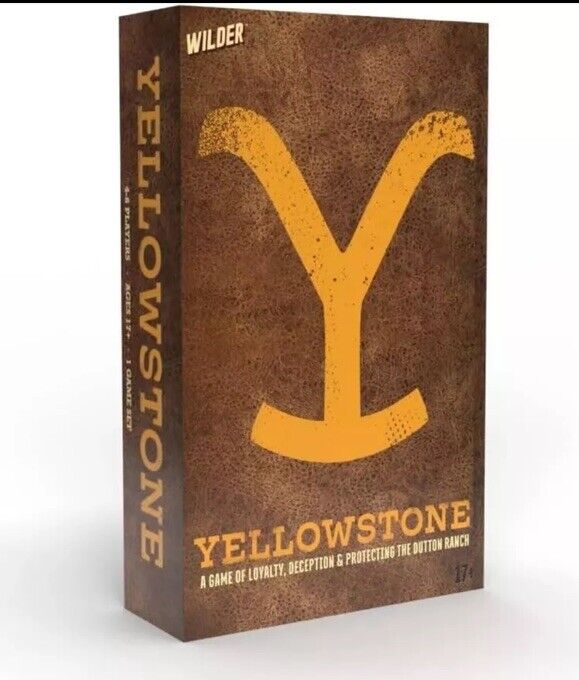 Wilder Yellowstone Party Game – Social Game of Accusations, Betrayal and Fun -