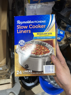 Reynolds Kitchens Slow Cooker Liners, Regular (Fits 3-8 Quarts), 24 Liners