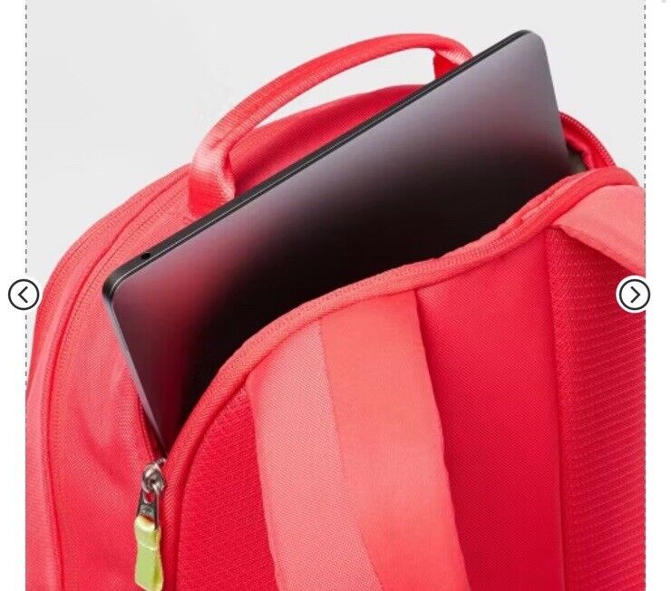 Sporty 19" Backpack Red/Lime - All In Motion?