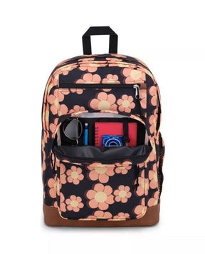 JanSport Cool Student 17.5" Backpack - Flower Frenzy