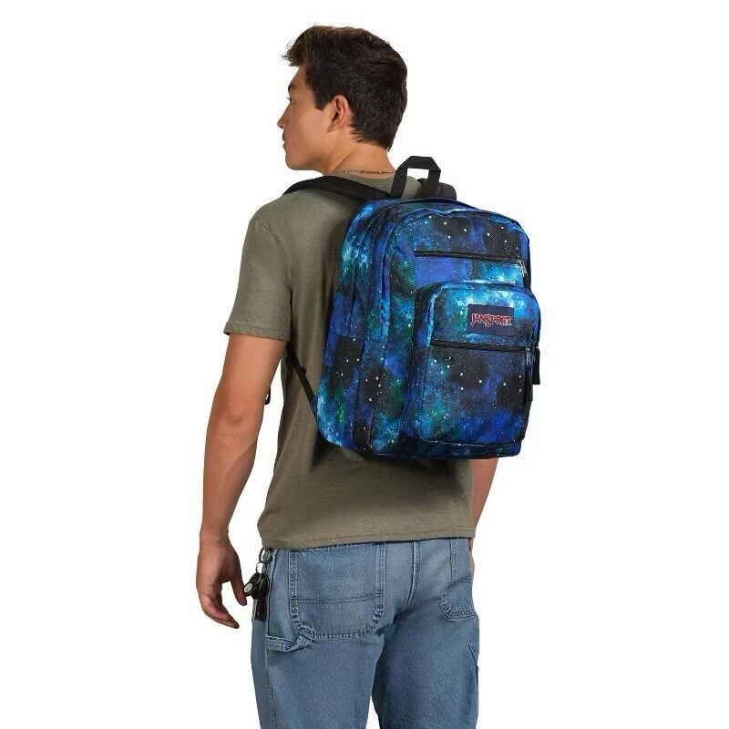 JanSport Big Student School Backpack for 15" Laptop Two Main Compartments