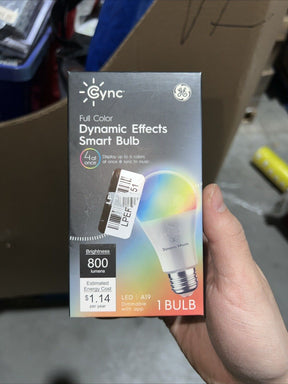 GE Cync Dynamic Effects 60W Full Spectrum Dimmable Smart LED Light Bulb