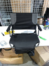 Member's Mark Lightweight Hard Arm Stadium Seat with Cup Holder Black