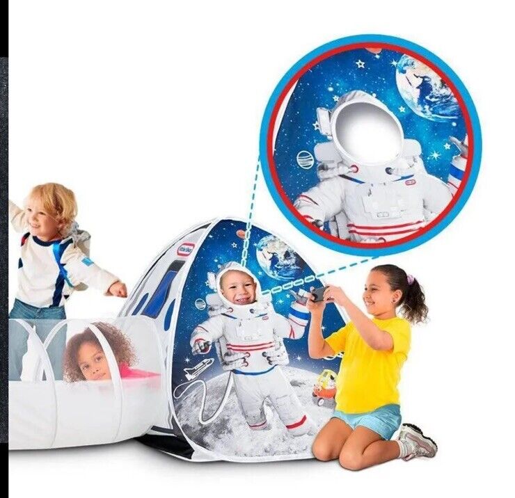 Little Tikes 3 in 1 Space Station Play Tent with Light