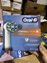 Oral-B CrossAction Replacement Brush Heads with Bacterial Protection (10-Count)