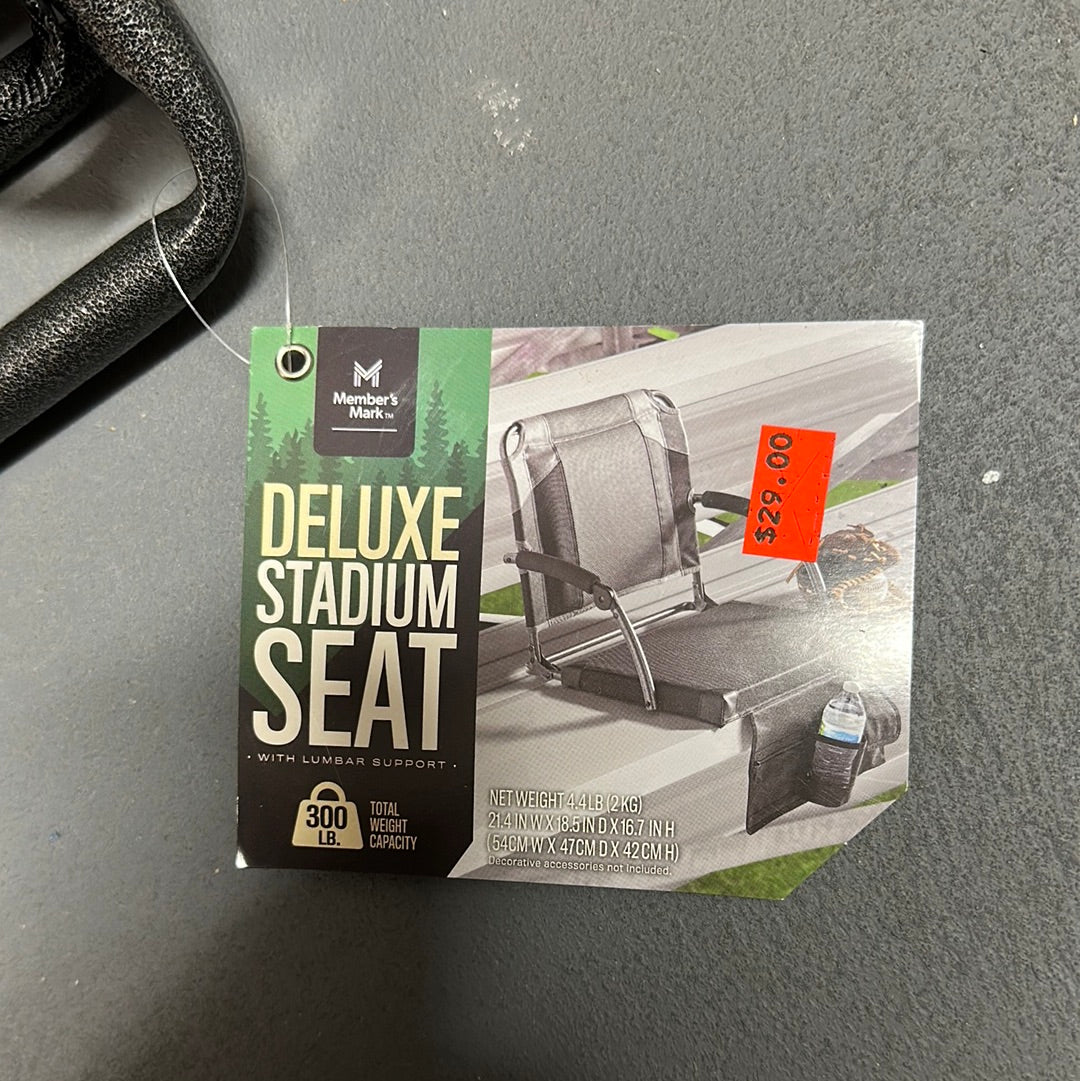 Deluxe Stadium Seat Black