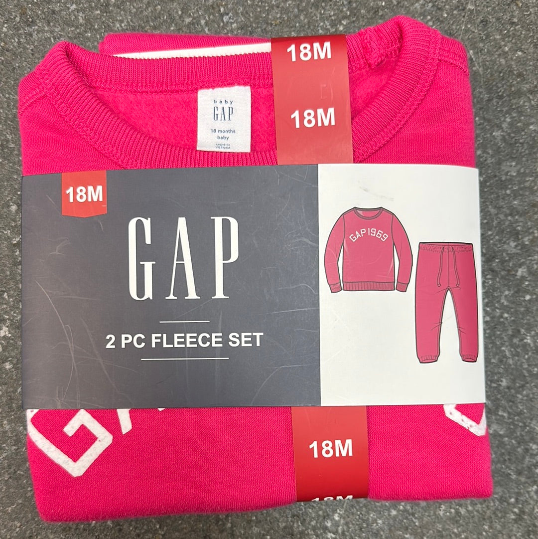 GAP Baby 2 PC Pink - 18M