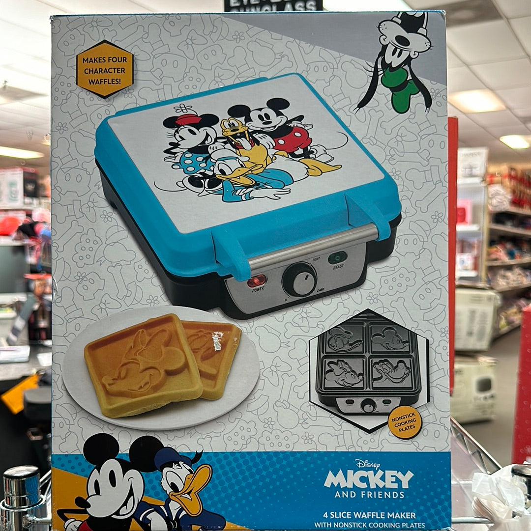 Mickey and Friends waffle maker