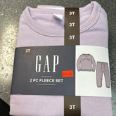 GAP 2pc fleece set 3T