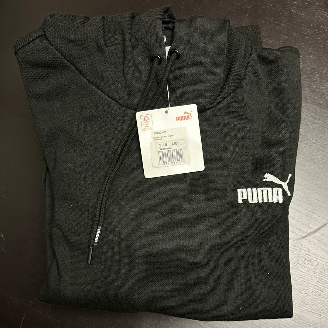 Puma hoodie black womens size M