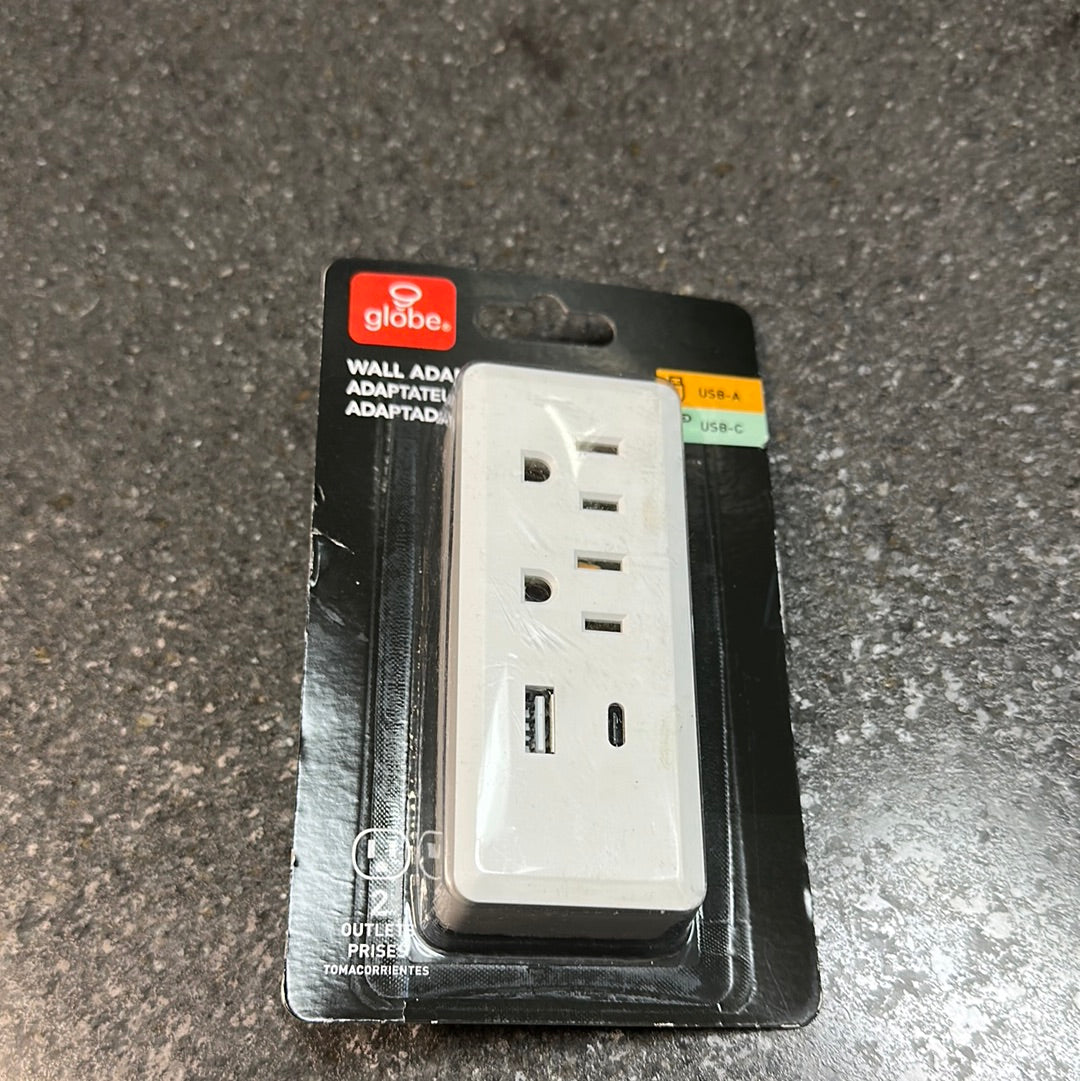 Globe Wall Adapter