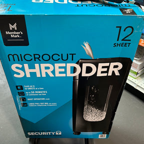 Member's Mark 12-Sheet Micro-Cut Shredder