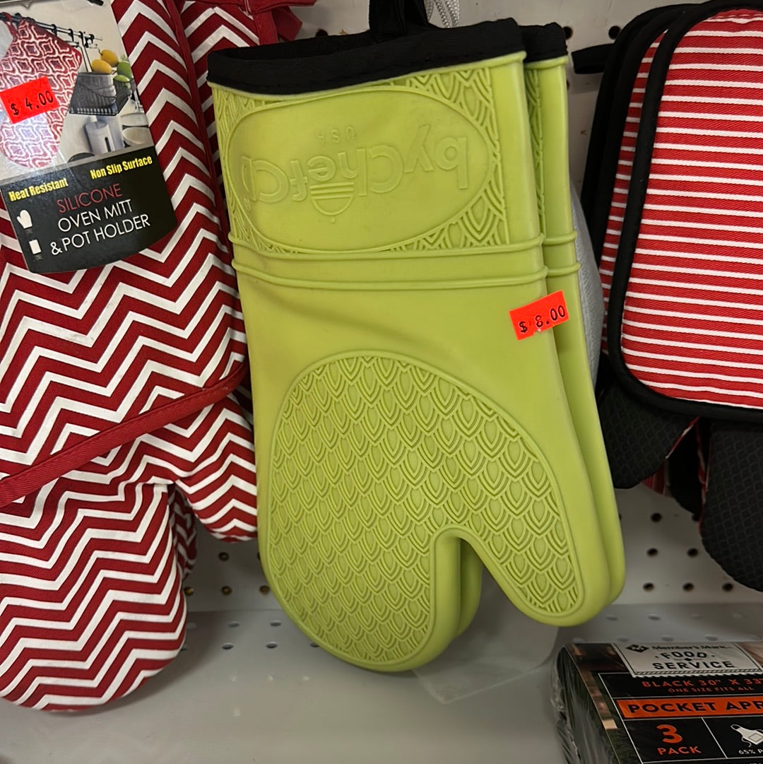 rubber oven mitt set