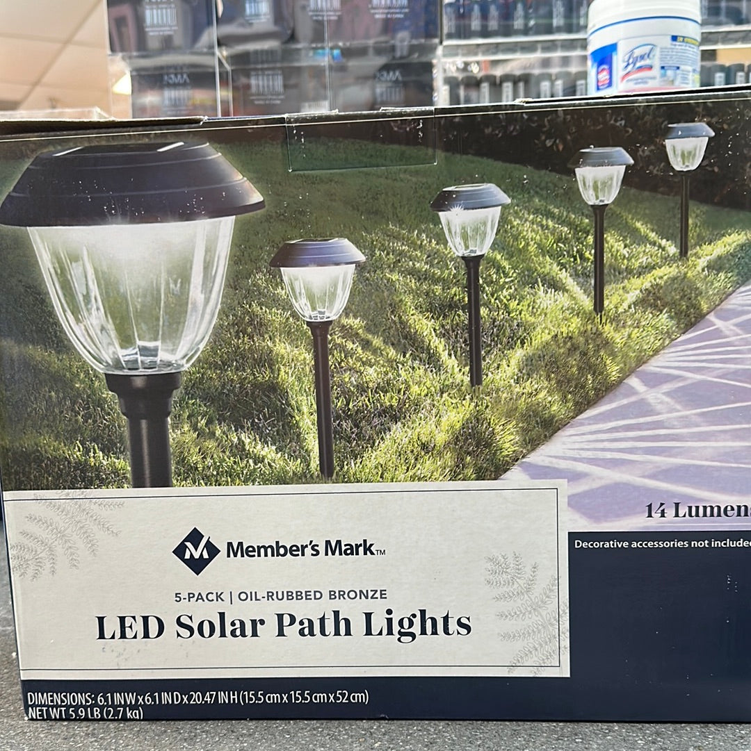 LED Solar Path Lights