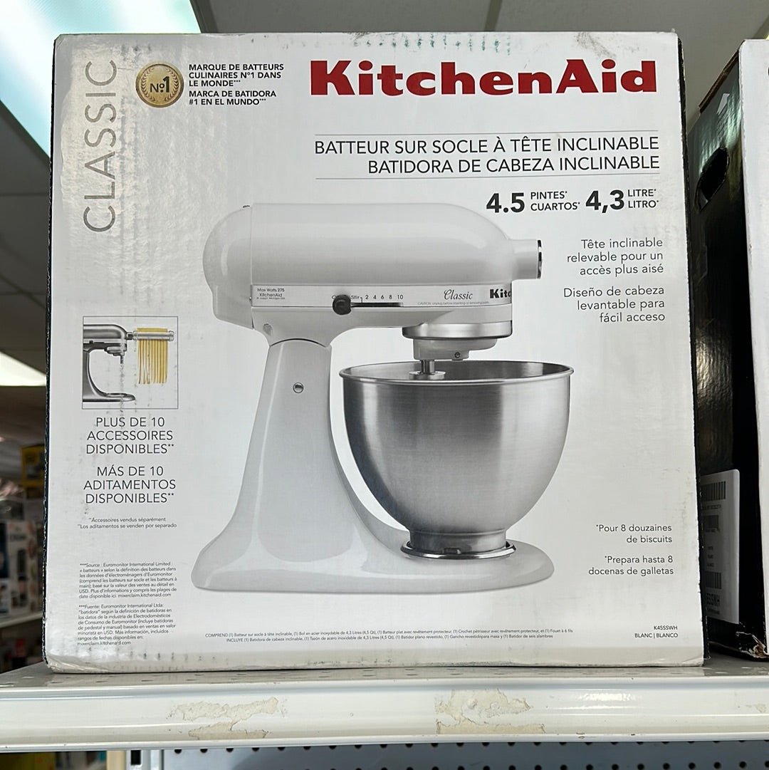 Kitchenaid 4.5 QT CLASSIC WHITE