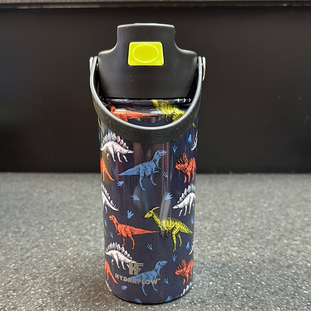 HYDRAFLOW Kids Water Bottle Dino