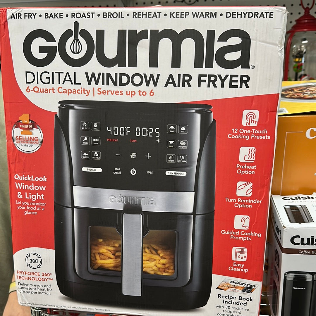 Gourmia Digital Window Air Fryer