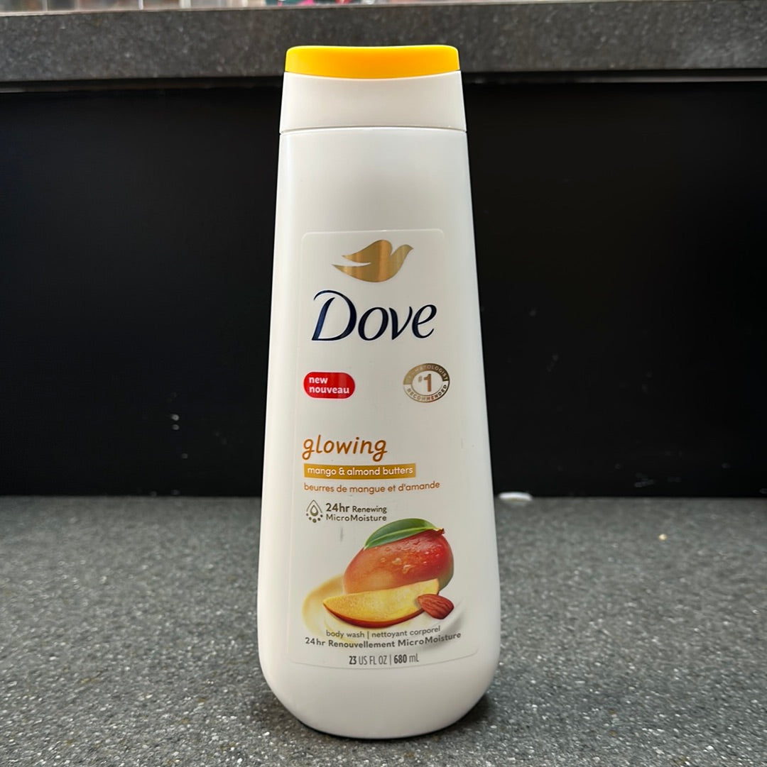 Dove Body Wash Mango & Almond Butter Glowing