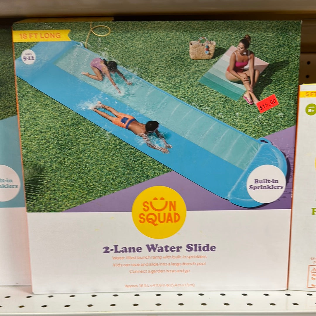 2-Lane Water Slide