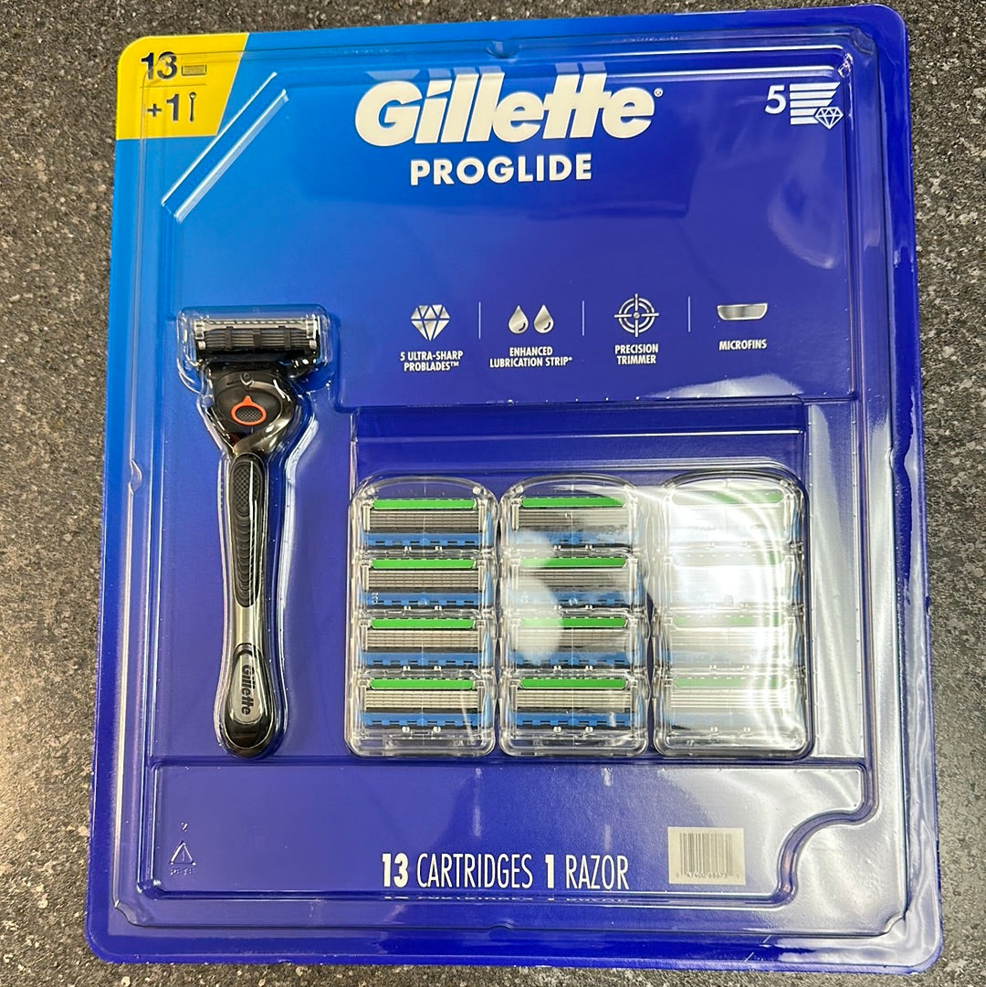 Gillette Proglide 13 Cartridges 1 Razor