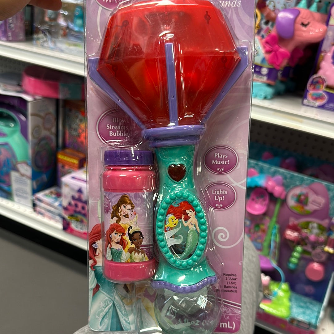 Disney princess bubble wand